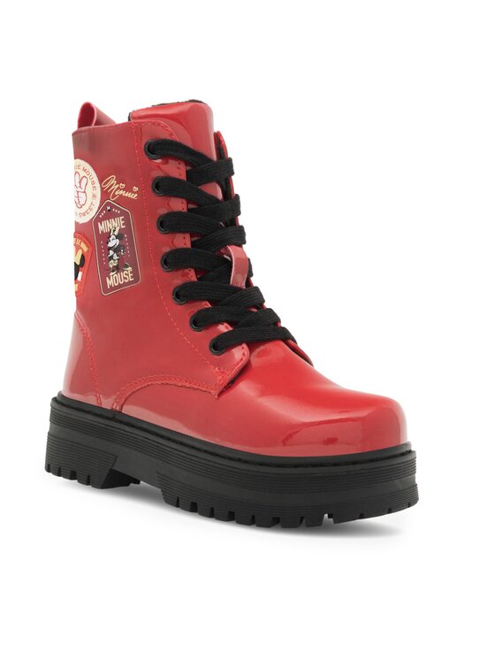 Mickey&Friends Mickey&Friends Schnürstiefeletten AW23-30DSTC Rot