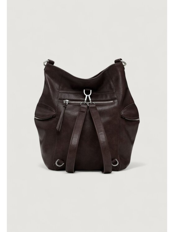 Desigual Desigual Σακίδιο BACK_HALF LOGO ARICA Καφέ