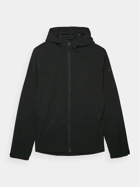 4F 4F Giacca softshell 4FWAW24TSOFM283-20S Nero Regular Fit
