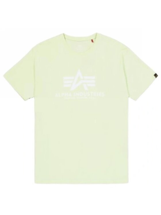 Alpha Industries Alpha Industries T-Shirt AI.100501-722-S Zielony Basic Fit