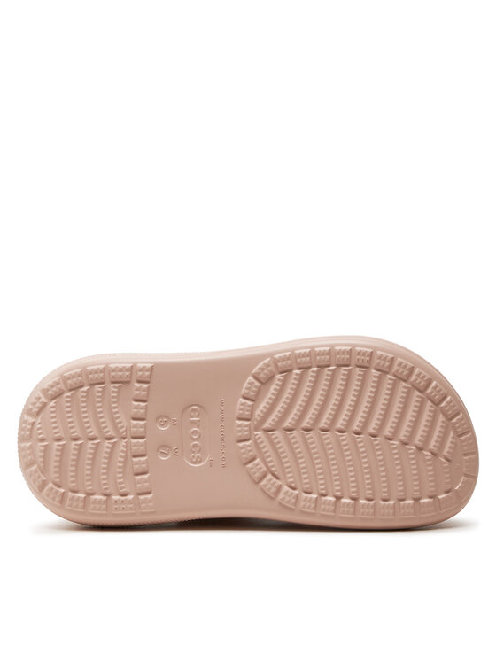 Crocs Crocs Şlapi Classic Crush Clog 207521 Roz