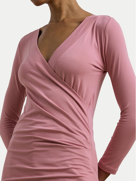 LAUREN RALPH LAUREN LAUREN RALPH LAUREN Μπλουζάκι 200824366027 Ροζ Slim Fit