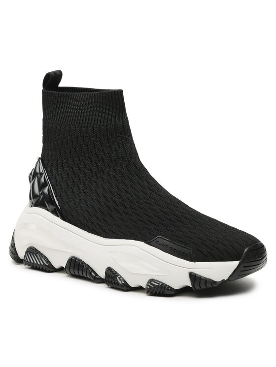 Kurt Geiger Sneakersy Lettie Eagle Knit Sock 9106201609 Černá