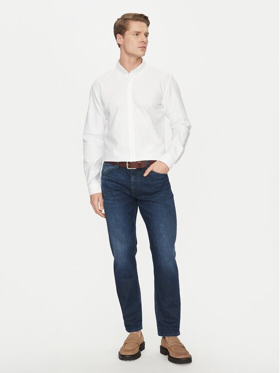 BOSS Boss Koszula H-Roan 50520265 Biały Slim Fit