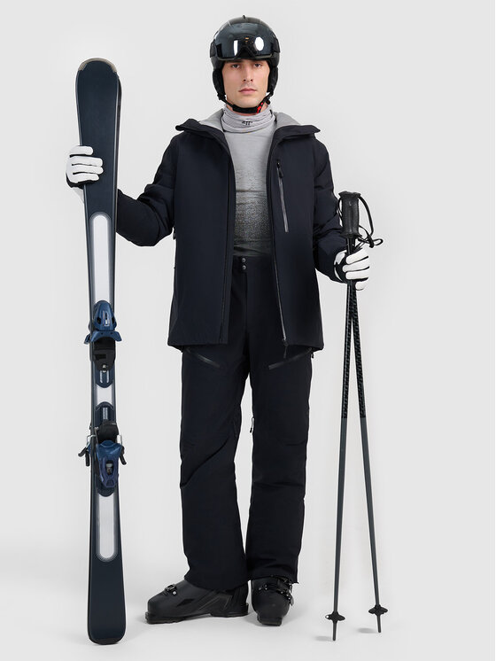 4F 4F Kurtka narciarska SKI PERFORMANCE Czarny Regular Fit
