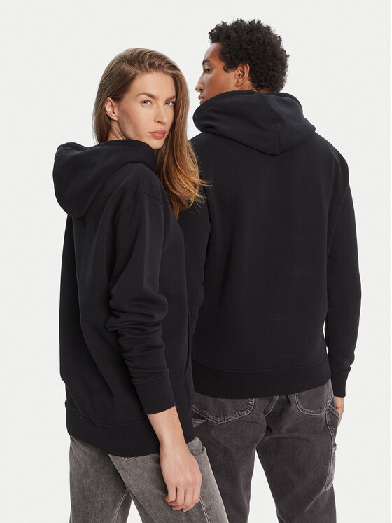 AMI PARIS AMI PARIS Світшот BFUSW235.730 Чорний Regular Fit
