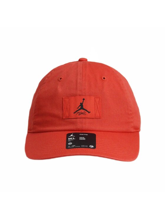 Nike Nike Czapka z daszkiem Jumpman Red Club Cap Czerwony