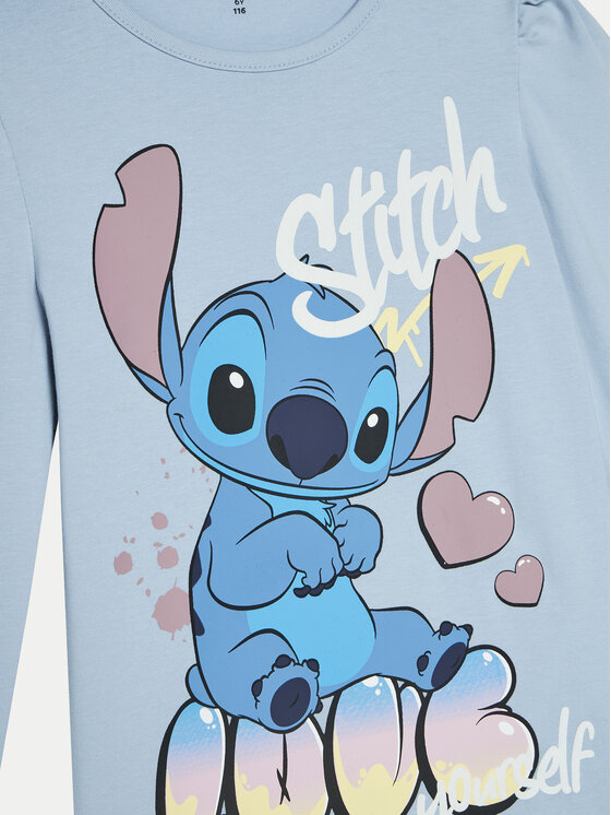NAME IT NAME IT Bluzka 13238278 Błękitny Regular Fit