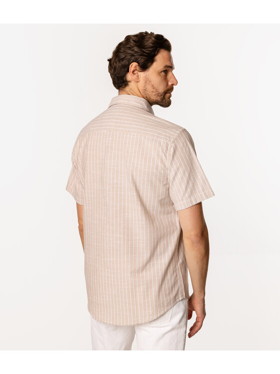 Lee Cooper Lee Cooper Koszula WILL2 1135 Beżowy Regular Fit