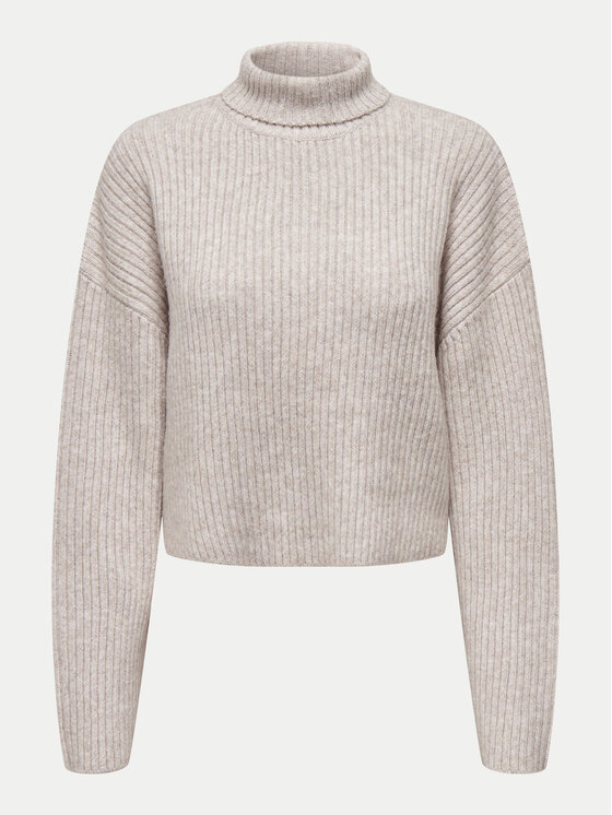 ONLY ONLY Golf Melanie 15321177 Beżowy Regular Fit