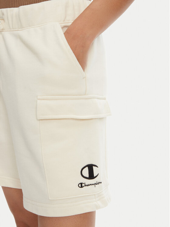 Champion Champion Спортивні шорти 118024 Écru Standard Fit