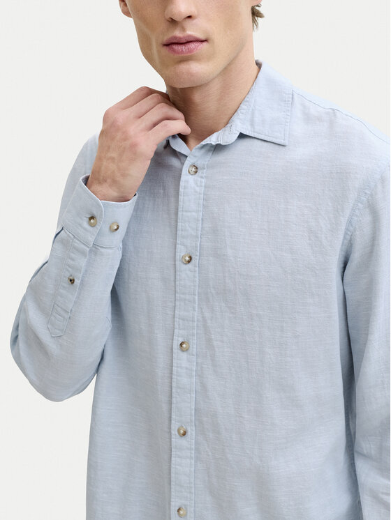 Jack & Jones Jack & Jones Πουκάμισο Summer 12289174 Γαλάζιο Regular Fit