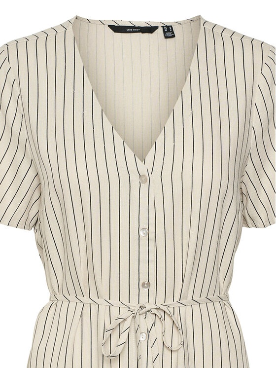 Vero Moda Vero Moda Nyári ruha Mymilo 10322976 Bézs Loose Fit