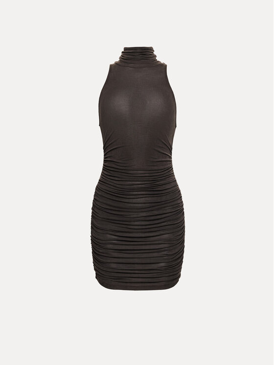 La Mania La Mania Abito da sera ARP Marrone Basic Fit
