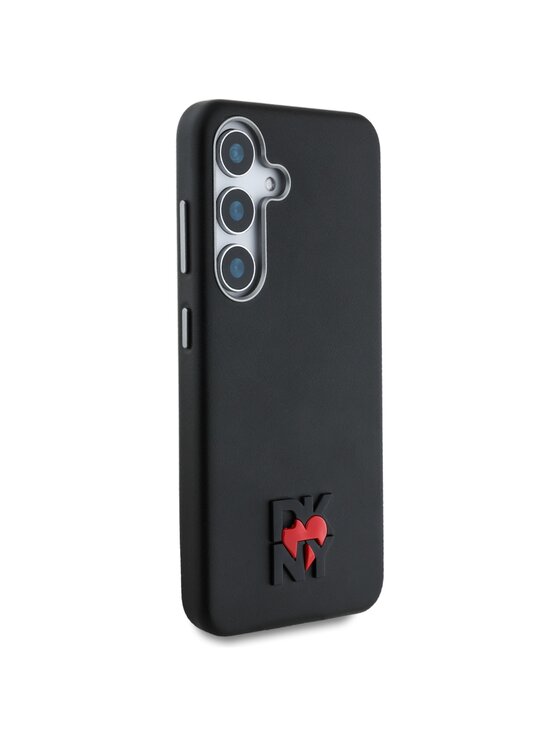 DKNY DKNY Etui na telefon Leather Heart of NY Czarny