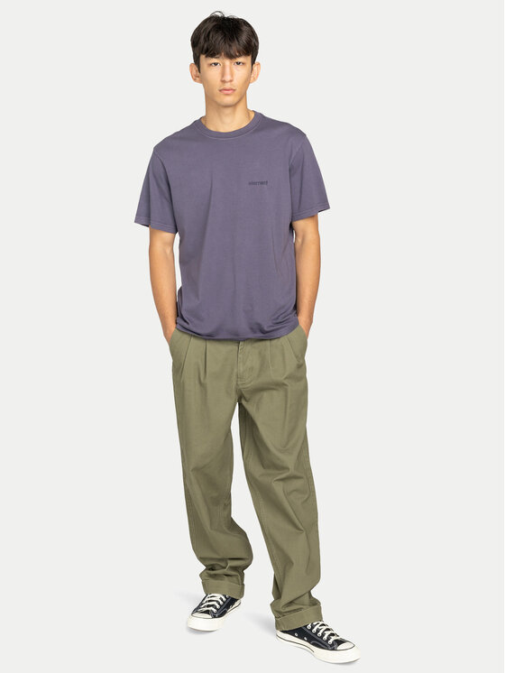 Element Element T-Shirt Lowcase Pigment ELYKT00177 Violett Regular Fit