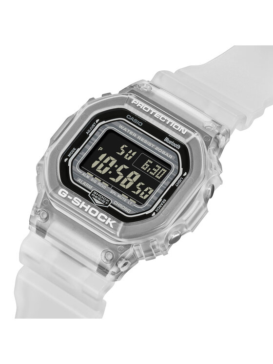 Casio Casio Zegarek DW-B5600G-7ER Przezroczysty