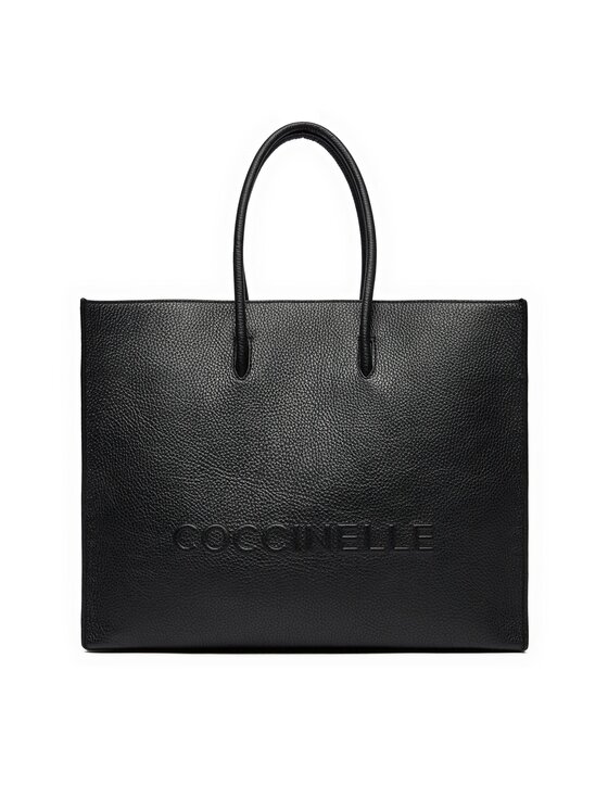 Coccinelle Coccinelle Handtasche QBB Coccinllemyrtha Maxi Log E1 QBB 18 01 01 Schwarz