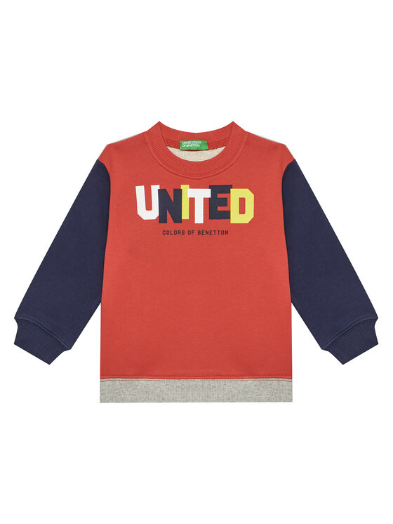 United Colors Of Benetton Bluza 3J70G10HW Kolorowy Regular Fit