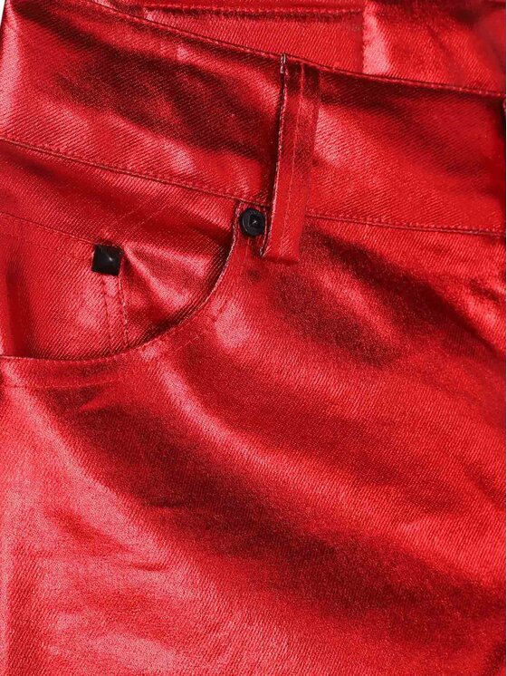 Karl Lagerfeld Kids Karl Lagerfeld Kids Hlače Z14219 S Crvena Skinny Fit