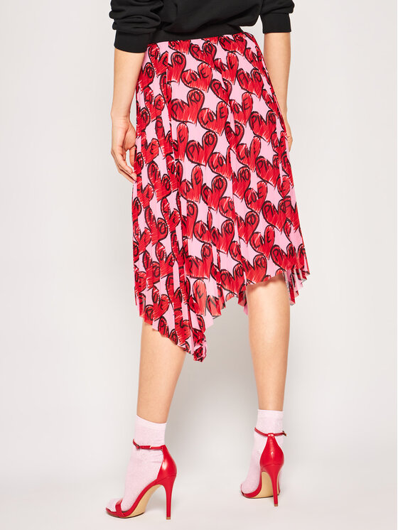 PINKO Pinko Плисирана пола Vivienne 20201 PRR 1N12RH. Y6HC Розов Regular Fit