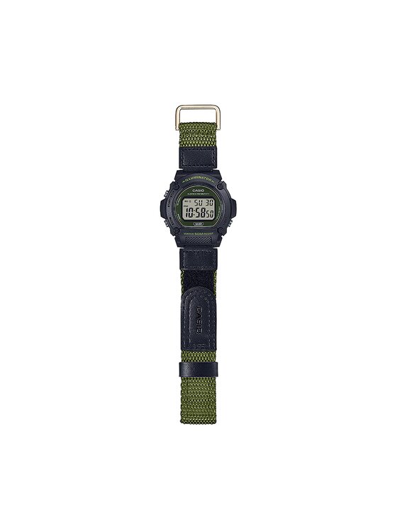 Casio Casio Часовник W-219HB-3AVEF Черен