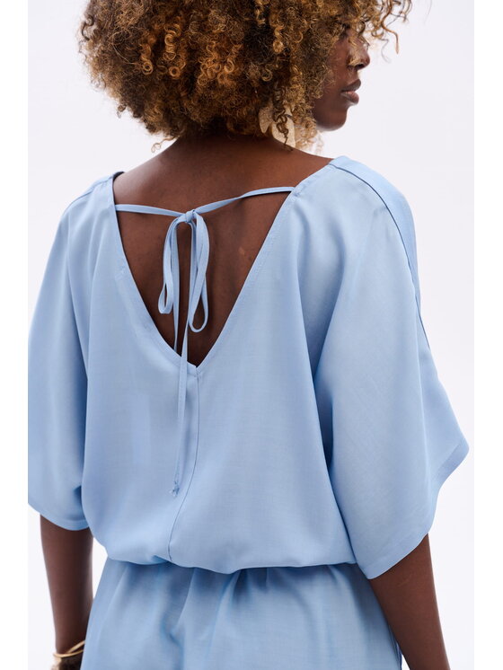 blue shadow blue shadow Sukienka codzienna Nives Niebieski Regular Fit