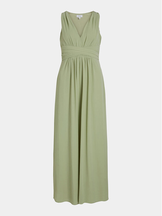 Vila Vila Abendkleid Karin 14094107 Grün Regular Fit
