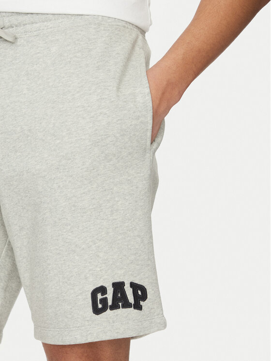 Gap Gap Športové kraťasy 866651-02 Sivá Regular Fit
