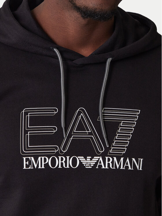 EA7 Emporio Armani EA7 Emporio Armani Džemperis 7M001313 AF13512 UC001 Juoda Regular Fit