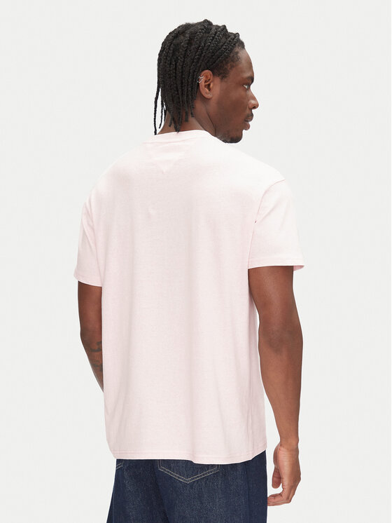 Tommy Jeans Tommy Jeans Тишърт Arch Sailing DM0DM21867 Розов Relaxed Fit
