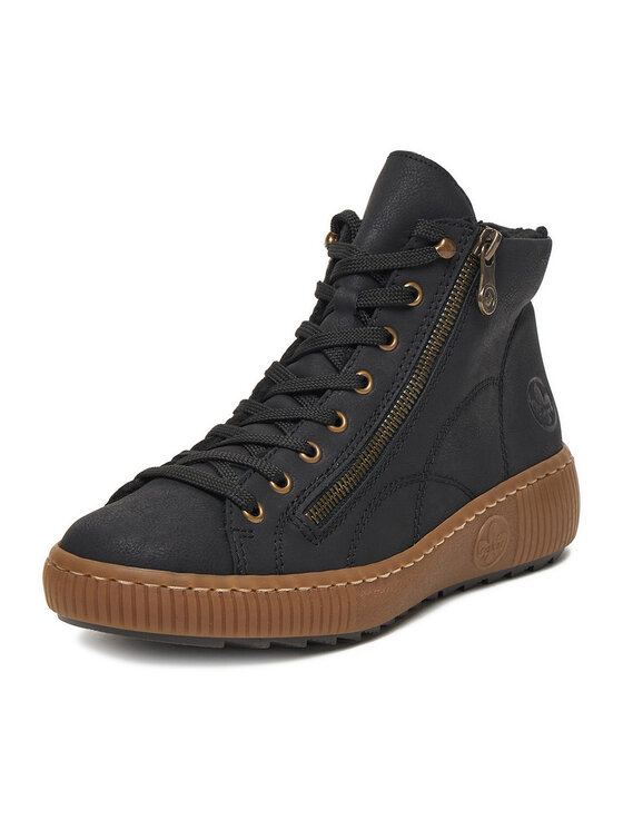 Rieker Rieker Schnürschuhe CEO-Z6610-00 Schwarz