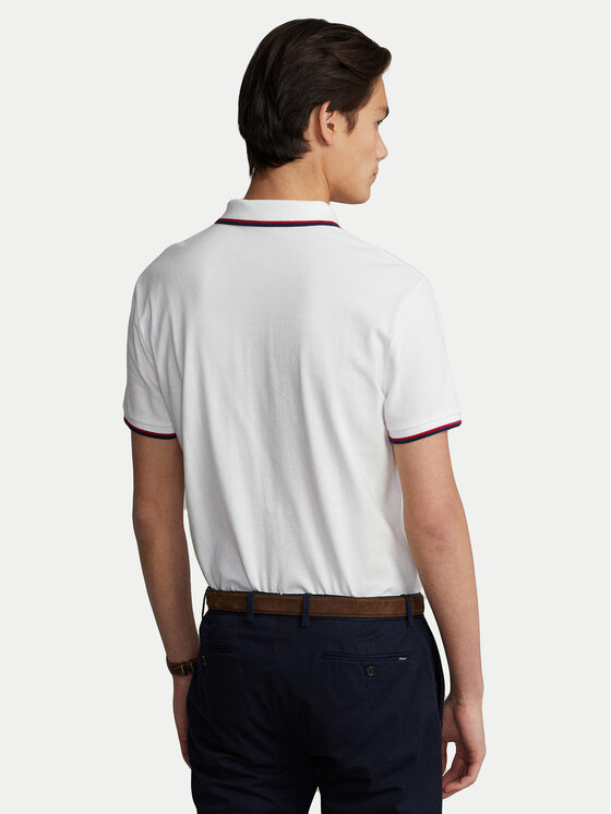 Polo Ralph Lauren Polo Ralph Lauren Polo Classics 710842621002 Biały Slim Fit