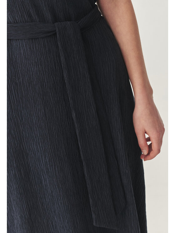 TATUUM Tatuum Sukienka codzienna LUNIZMA Granatowy Flare Fit