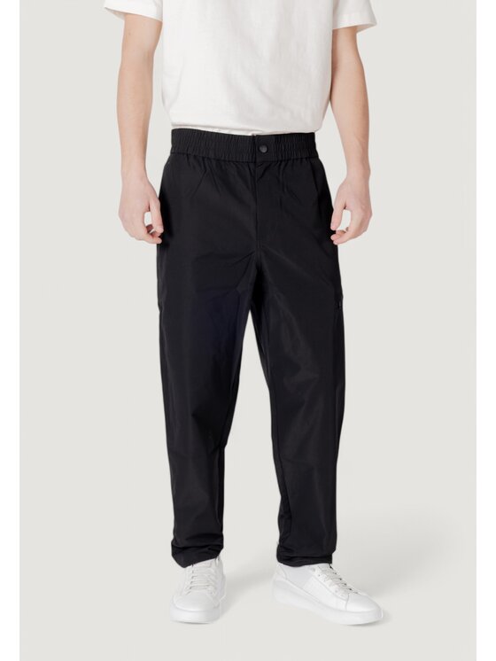 Calvin Klein Jeans Calvin Klein Jeans Παντελόνι chino TRACK PANT Μαύρο Casual Fit