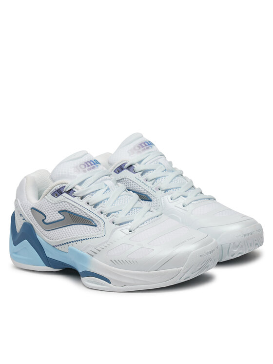 Joma Joma Čevlji za tenis Set TSELW2402AC Bela