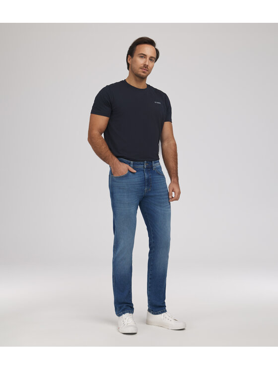 Lee Cooper Lee Cooper Jeansy JEANS M LC7504 3257 BRUSHED USED Niebieski Tapered Fit