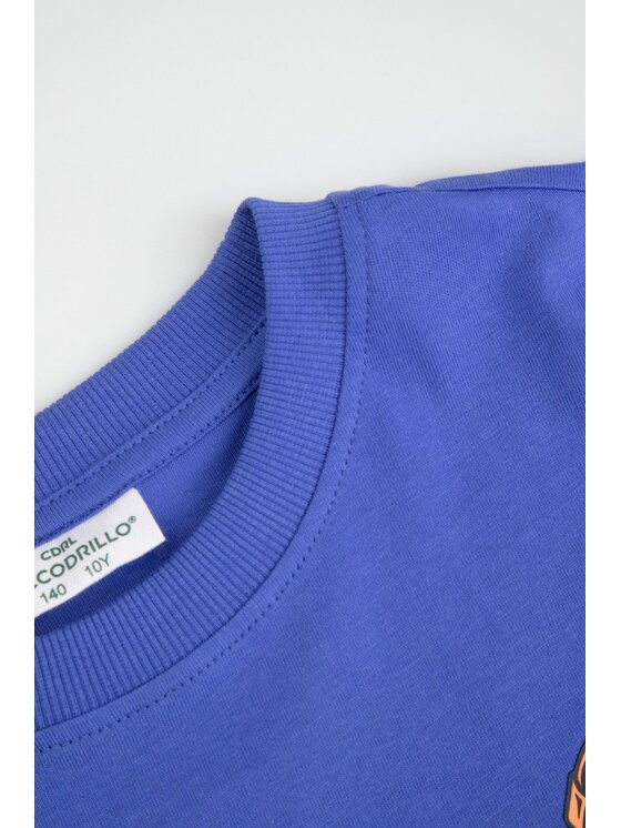 Coccodrillo Coccodrillo Tričko WC6143202HBJ-014 Modrá Regular Fit
