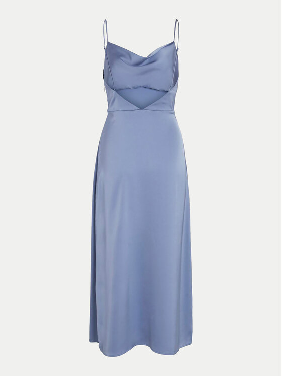 Vila Vila Coctailkleid Ravenna 14085601 Blau Regular Fit