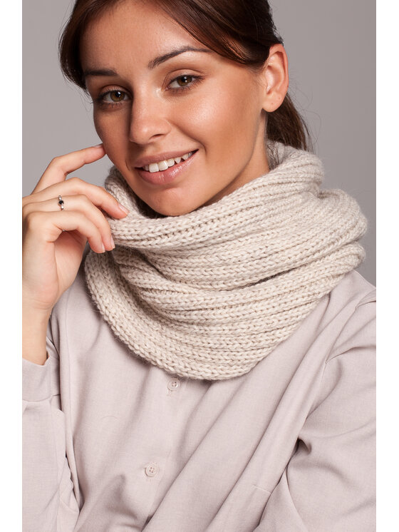 BeWear BeWear Komínový šál bk062 Béžová