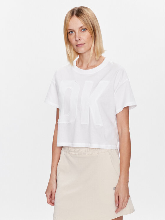 T-shirt DP3T9218 Bianco Classic Fit