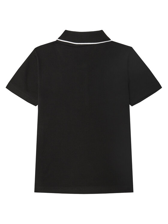 Calvin Klein Jeans Calvin Klein Jeans Тениска с яка и копчета Embro Logo IB0IB02542 M Черен Regular Fit