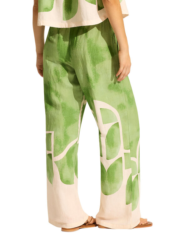 Seafolly Seafolly Spodnie materiałowe 55456-PA Beżowy