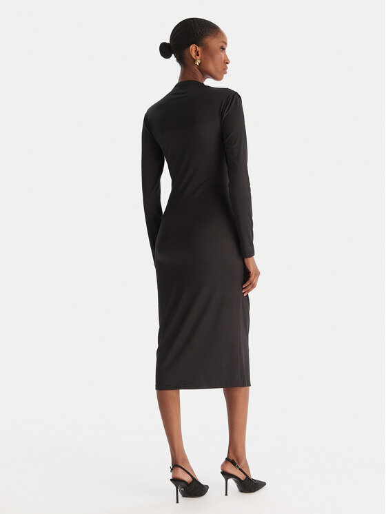 ACCESS FASHION ACCESS FASHION Koktel haljina 54-3040-225 Crna Slim Fit