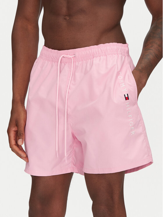 Tommy Hilfiger Plavecké šortky UM0UM03258 Ružová Regular Fit