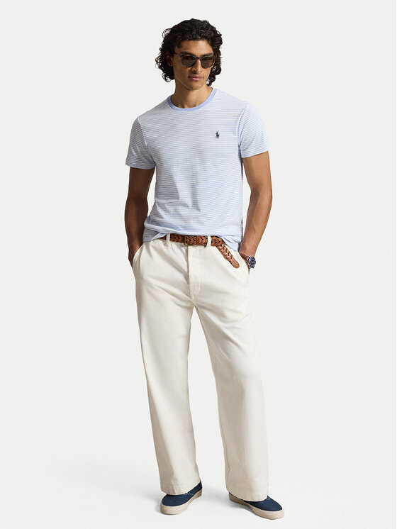 Polo Ralph Lauren Polo Ralph Lauren Tričko 710944811501 Svetlo modrá Regular Fit