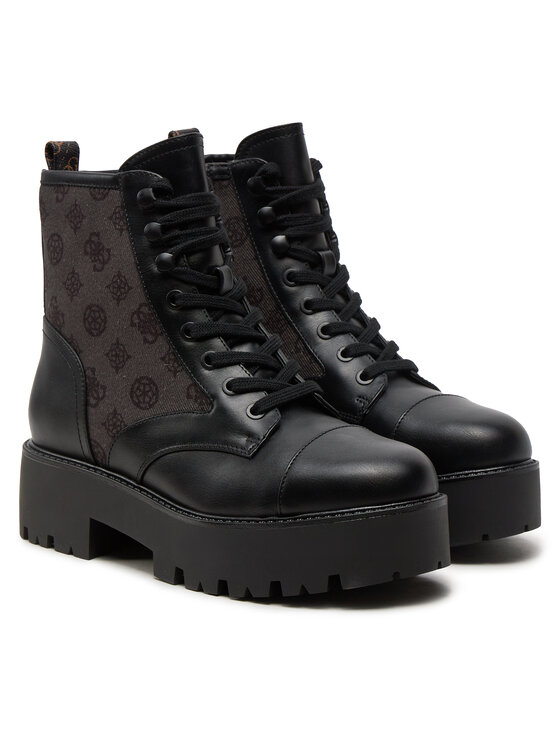 Guess Guess Botine Vaina2 FLTSL2 FAL10 Negru