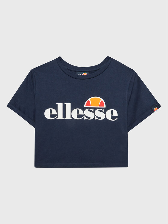 Ellesse T-krekls Nicky S4E08596 Tumši zils Relaxed Fit