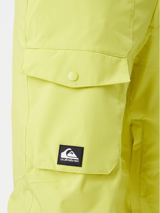 Quiksilver Quiksilver Snieglenčių kelnės Utility EQYTP03235 Geltona Modern Fit