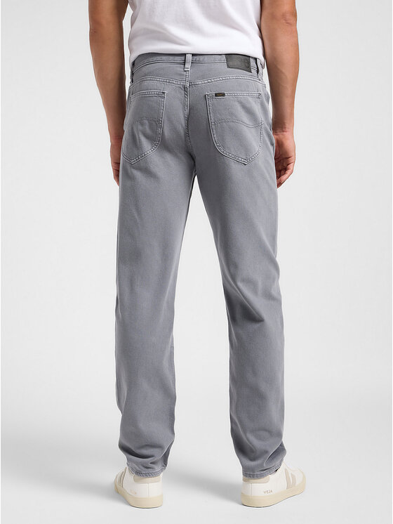 Lee Lee Jeansy OSCAR Szary Regular Fit